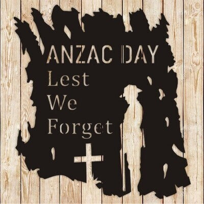 Anzac Day Art Sign 1